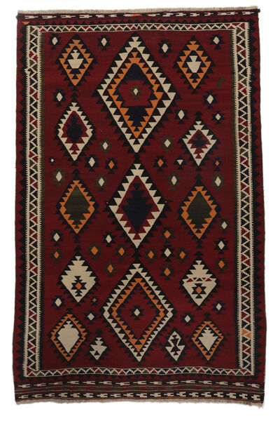  Kilim Vintage Rug 184X285 Authentic
 Oriental Handwoven Black/Brown (Wool, )
