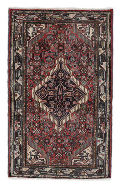  Asadabad Rug 80X120 Authentic
 Oriental Handknotted Black/White/Creme (Wool, Persia/Iran)