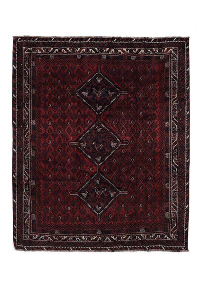  Shiraz Rug 264X318 Persian Wool Black Large 