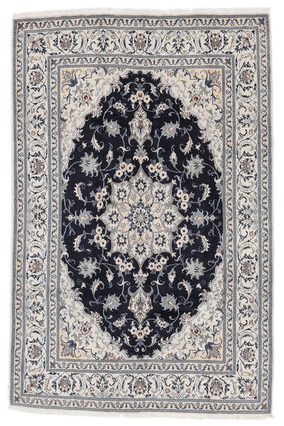  Nain Rug 192X292 Authentic
 Oriental Handknotted Black/Dark Grey (Wool, Persia/Iran)