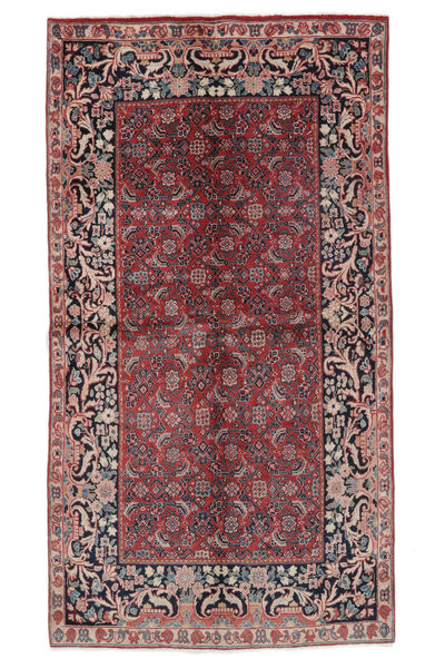  Mahal Rug 131X235 Authentic
 Oriental Handknotted White/Creme/Black/Dark Brown (Wool, Persia/Iran)