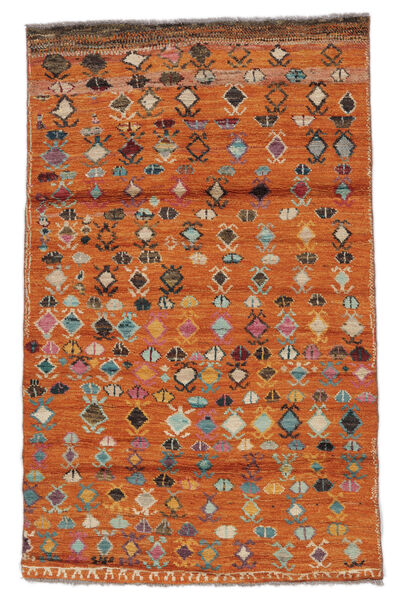  Moroccan Berber - Afghanistan Rug 111X176 Authentic
 Modern Handknotted Dark Red/Rust Red (Wool, Afghanistan)