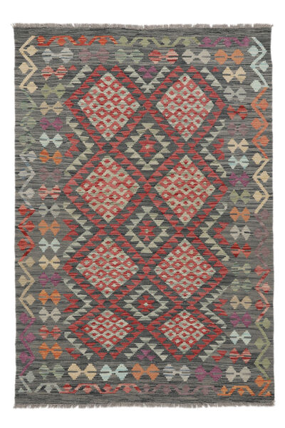  123X176 Small Kilim Afghan Old Style Rug Wool, 