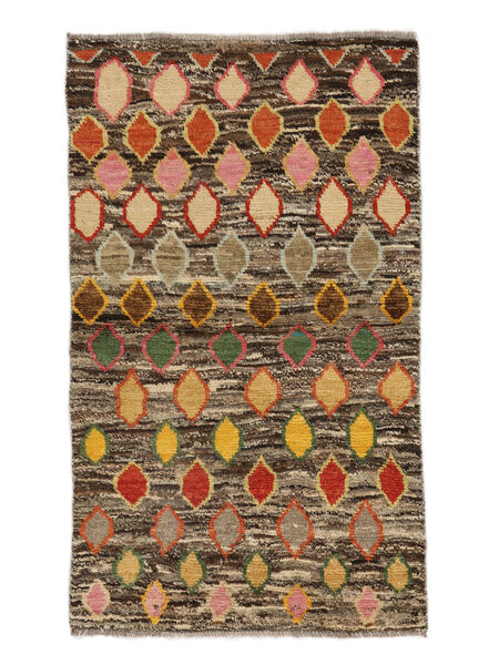  Moroccan Berber - Afghanistan 83X140 Wool Rug Brown/Black Small 