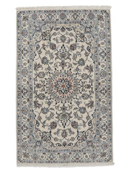  Nain Rug 119X193 Authentic
 Oriental Handknotted Black/White/Creme (Wool, Persia/Iran)