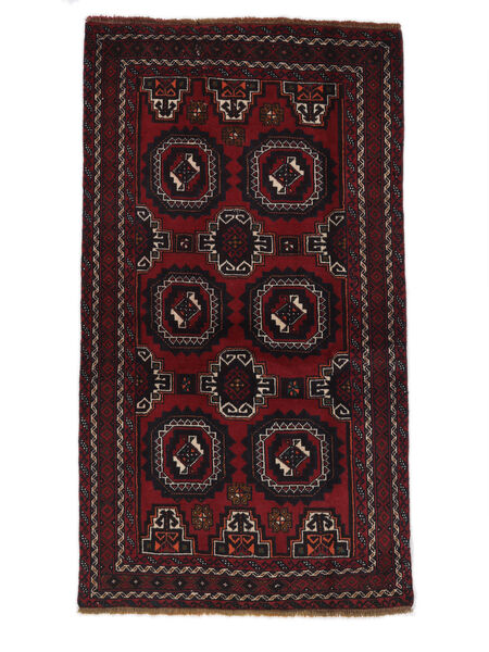  Baluch Rug 101X178 Authentic
 Oriental Handknotted Black/White/Creme (Wool, Persia/Iran)