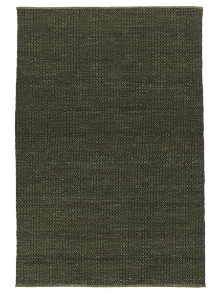  250X350 Large Alva Rug - Dark Green Wool, 