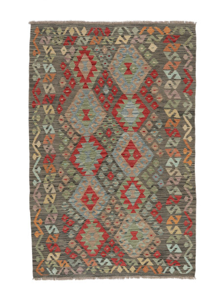  123X187 Small Kilim Afghan Old Style Rug Wool, 