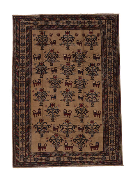  Baluch Rug 206X284 Authentic
 Oriental Handknotted Black/Brown (Wool, )