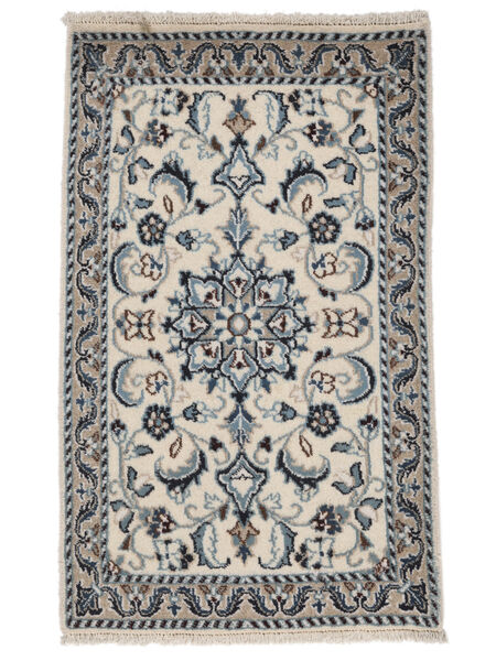  Nain Rug 57X93 Authentic
 Oriental Handknotted Black/Light Brown (Wool, Persia/Iran)