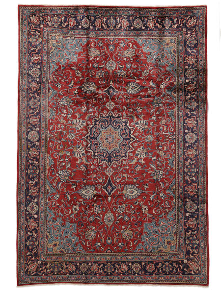  Oriental Mahal Rug 217X320 Dark Red/Black (Wool, Persia/Iran)