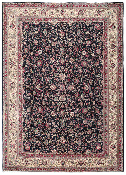 Hamadan Shahrbaf Rug 305X420 Brown/Black Large (Wool, Persia/Iran)