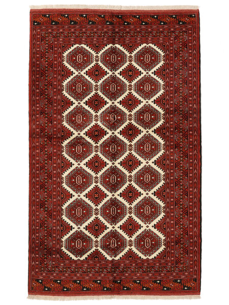 Turkaman Rug 157X253 Dark Red/Black (Wool, Persia/Iran)