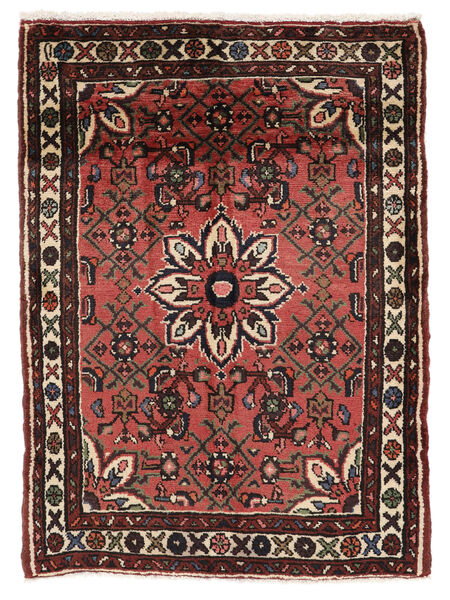 78X108 Asadabad Rug Rug Oriental Black/Dark Red (Wool, Persia/Iran)