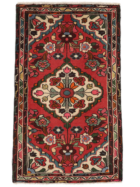 68X103 Asadabad Rug Oriental Black/Dark Red (Wool, Persia/Iran)
