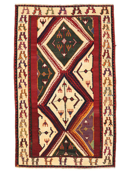162X258 Kilim Vintage Rug Oriental Dark Red/Black (Wool, Persia/Iran)