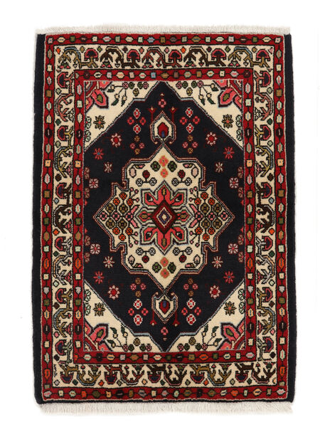  Persian Hamadan Rug 68X97 Black/Dark Red 
