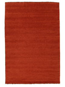 Handloom Fringes - Rust/Red Rug 160X230 Modern Dark Red (Wool, India)