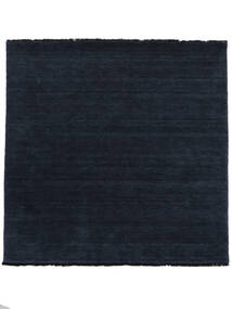  Handloom Fringes - Dark Blue Rug 300X300 Modern Square Dark Blue Large (Wool, )