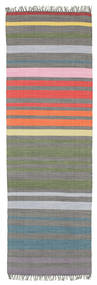 Kitchen Rug
 Rainbow Stripe 80X250 Cotton Modern Striped Multicolor 