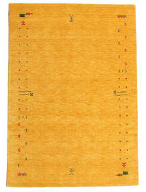  Gabbeh Loom Frame - Yellow Rug 160X230 Modern Yellow (Wool, India)