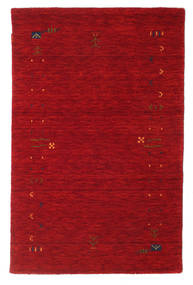 Gabbeh Loom Frame 100X160 Small Red Wool Rug 