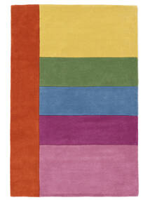 Colors By Meja Handtufted Kids Rug 120X180 Small Multicolor Geometric Wool 