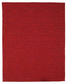  Kilim Loom - Dark Red Rug 200X250 Authentic
 Modern Handwoven Dark Red (Wool, India)