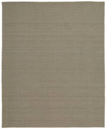  Kilim Loom - Light Grey/Beige Rug 200X250 Authentic
 Modern Handwoven Dark Brown/Dark Green (Wool, India)
