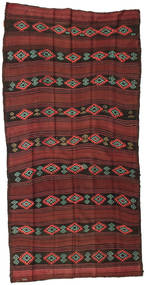 145X270 Kilim Vintage Turkish Rug Rug Oriental Brown/Red (Wool, Turkey)