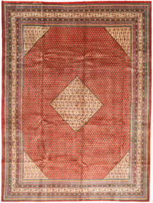  Oriental Sarouk Mir Rug 293X390 Red/Beige Large (Wool, Persia/Iran)
