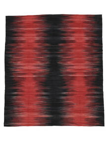  Kilim Modern Rug 256X290 Wool Red/Dark Grey Large 