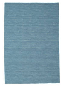  Kilim Loom - Blue Rug 200X300 Authentic
 Modern Handwoven Turquoise Blue/Light Blue (Wool, India)