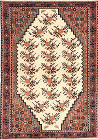  Persian Saveh Rug 100X145 Red/Beige 