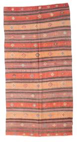 141X275 Kilim Vintage Turkish Rug Rug Oriental Red/Orange (Wool, Turkey)