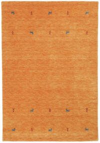 Gabbeh Loom Two Lines 160X230 Orange Wool Rug Rug 