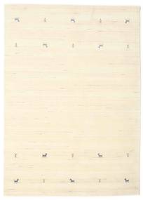  Wool Rug 160X230 Gabbeh Loom Two Lines Off White 