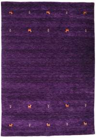  Gabbeh Loom Two Lines - Purple Rug 160X230 Modern Dark Purple (Wool, India)