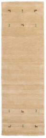  Gabbeh Loom Two Lines - Beige Rug 80X250 Modern Hallway Runner
 Brown/Light Brown (Wool, India)