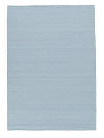  Kilim Loom - Light Blue Rug 160X230 Authentic
 Modern Handwoven Dark Blue/Blue/White/Creme (Wool, India)
