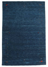 Gabbeh Loom Frame 190X290 Dark Blue Wool Rug 