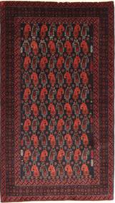  Baluch Rug 110X195 Authentic
 Oriental Handknotted Dark Red/Dark Brown (Wool, Persia/Iran)