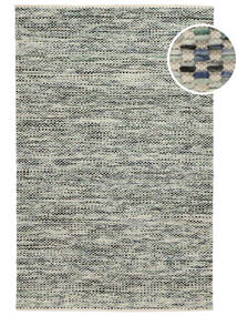  Pebbles - Grey/Blue Rug 140X200 Authentic
 Modern Handwoven Light Grey/Dark Beige (Wool, India)