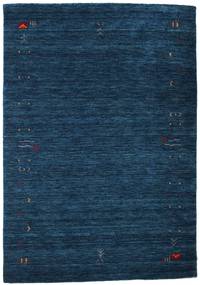  Gabbeh Loom Frame - Dark Blue Rug 140X200 Modern Dark Blue (Wool, India)