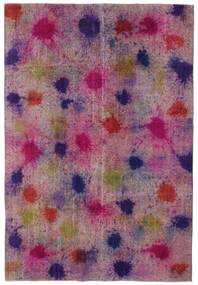 Colored Vintage Rug 196X290 Authentic
 Modern Handknotted Pink/Purple (Wool, Turkey)