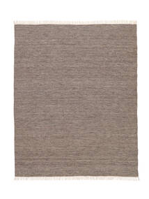  250X300 Plain (Single Colored) Large Melange Rug - Brown Wool, 