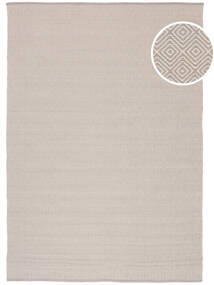  Diamond - Light_Gray Rug 160X230 Authentic
 Modern Handwoven Light Grey/Beige (Cotton, India)