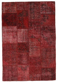  Patchwork Rug 137X203 Authentic
 Modern Handknotted Dark Red (Wool, Turkey)