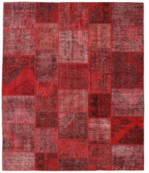  Patchwork Rug 247X295 Authentic
 Modern Handknotted Dark Red/Crimson Red (Wool, Turkey)