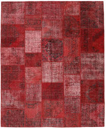  Patchwork Rug 248X302 Authentic
 Modern Handknotted Dark Red (Wool, Turkey)